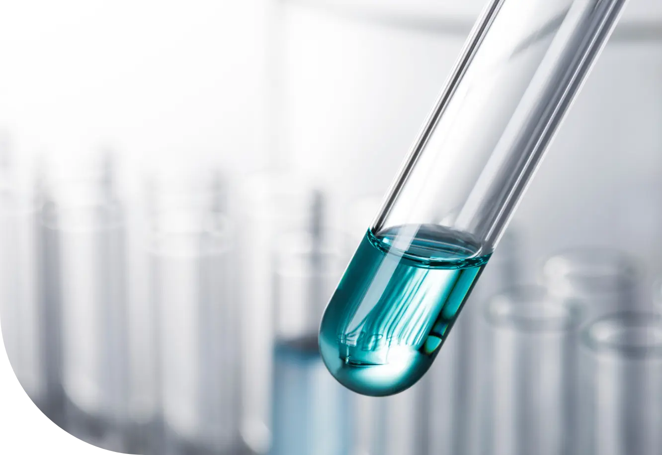 試験管の写真