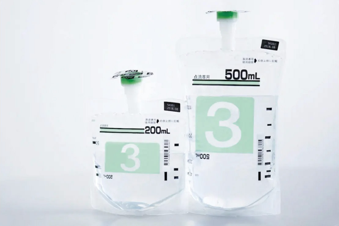 スタンディングバッグ製剤